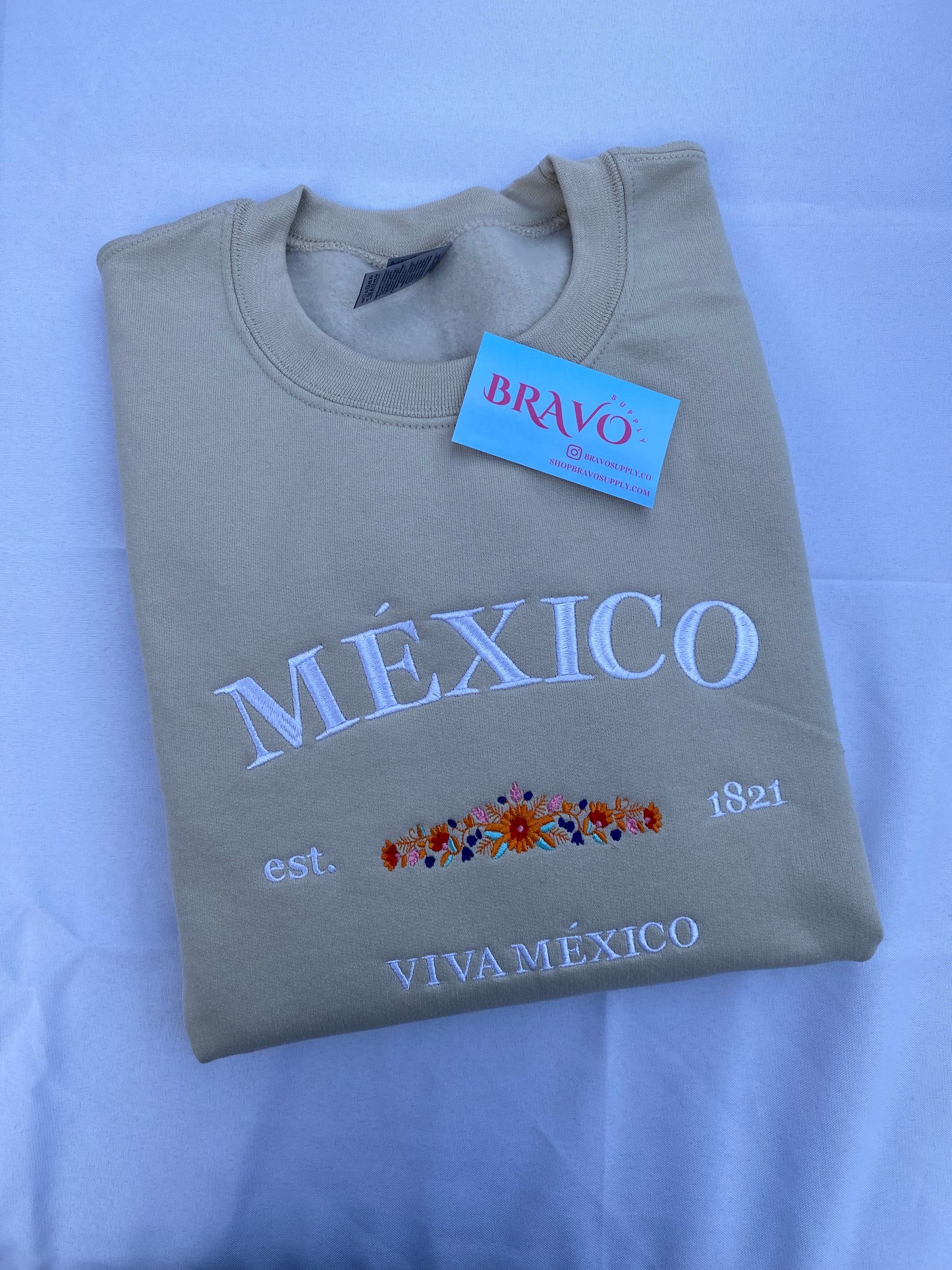 Mexico embroidered sweatshirt