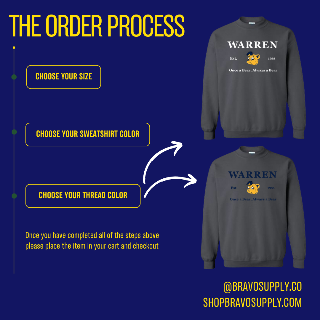 Warren embroidered sweatshirt