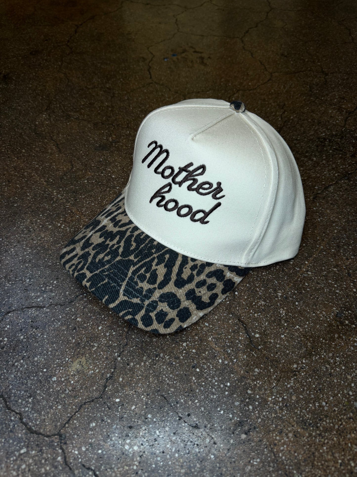 Motherhood Leopard Two Tone Hat