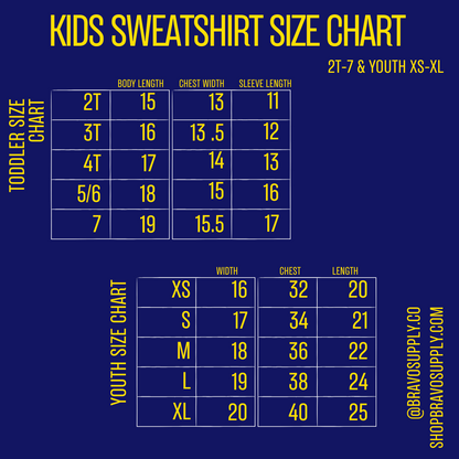 Warren Future Bear embroidered kids sweatshirt