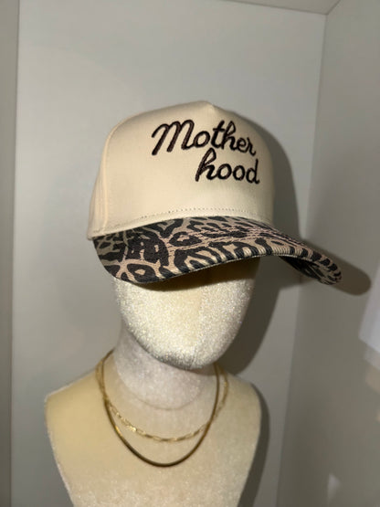 Motherhood Leopard Two Tone Hat
