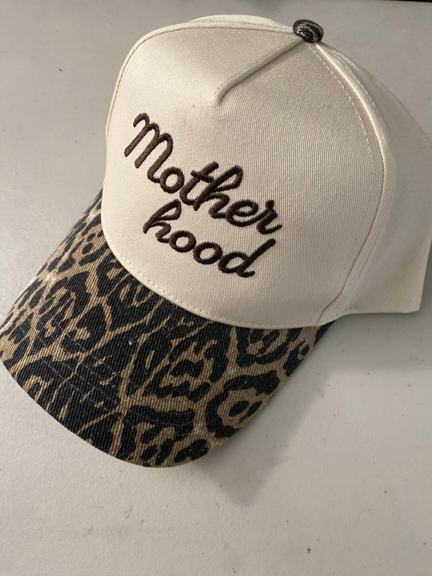 Motherhood Leopard Two Tone Hat