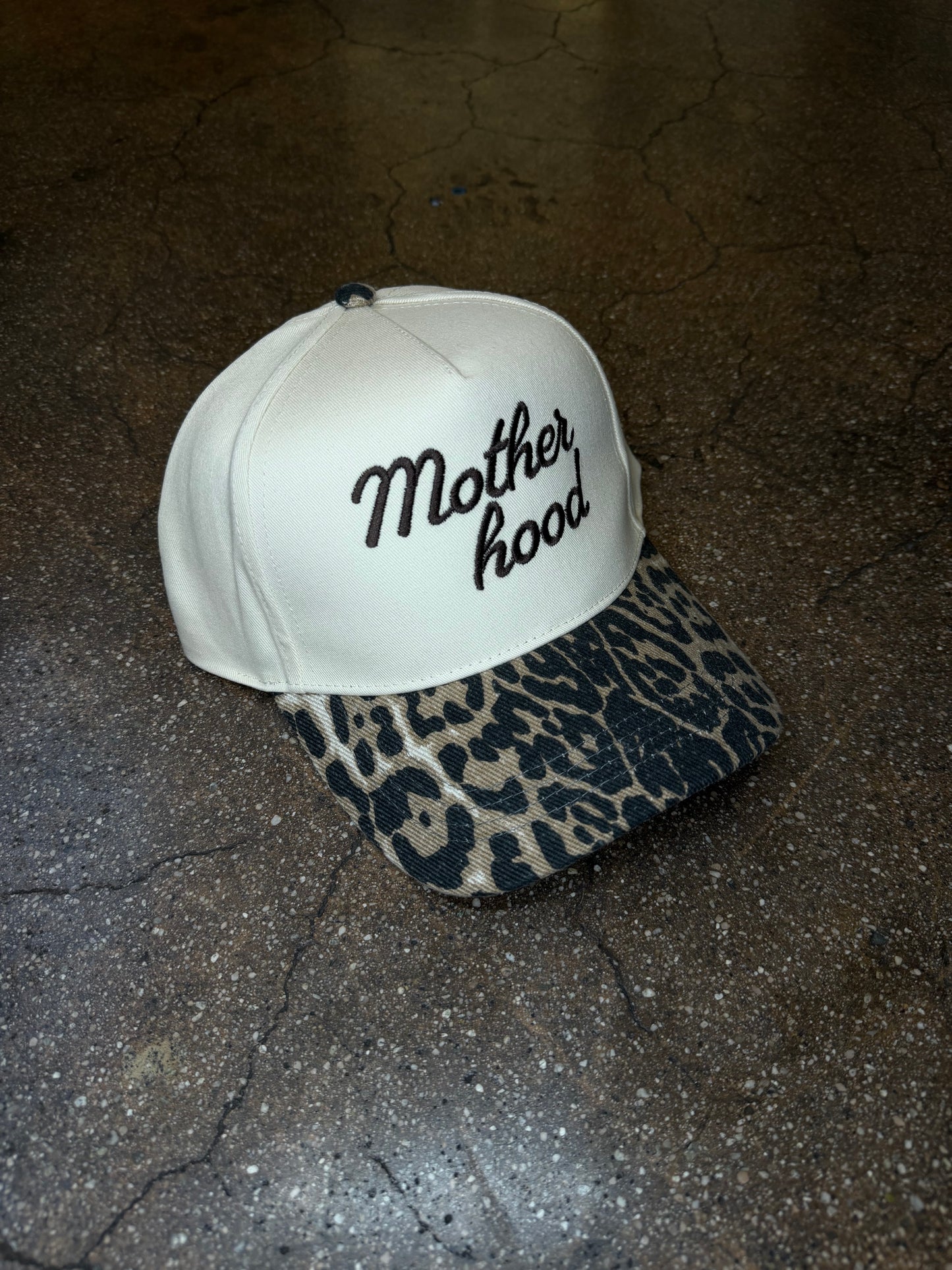 Motherhood Leopard Two Tone Hat