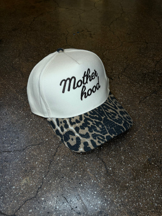 Motherhood Leopard Two Tone Hat