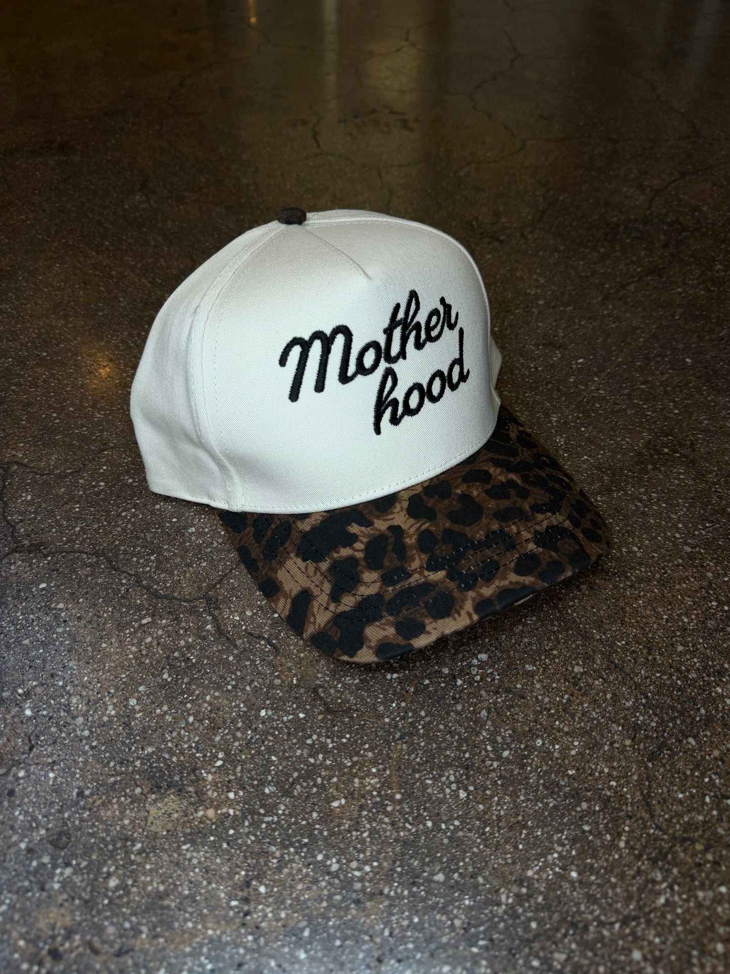 Motherhood Cheetah Hat