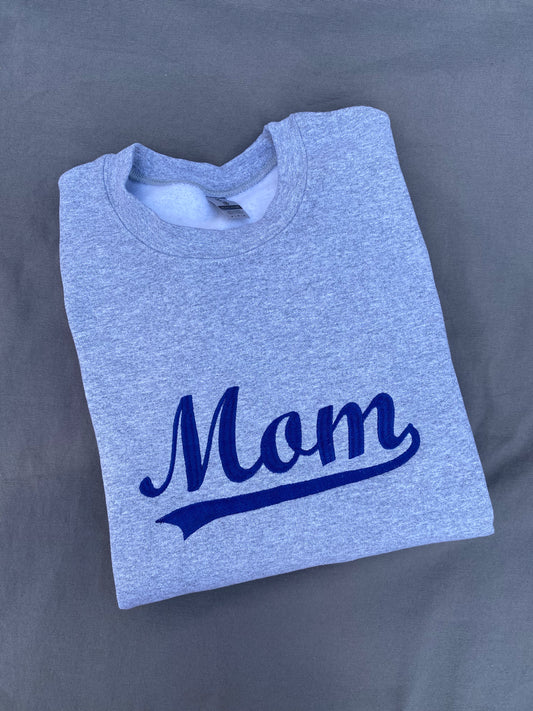 Mom embroidered sweatshirt