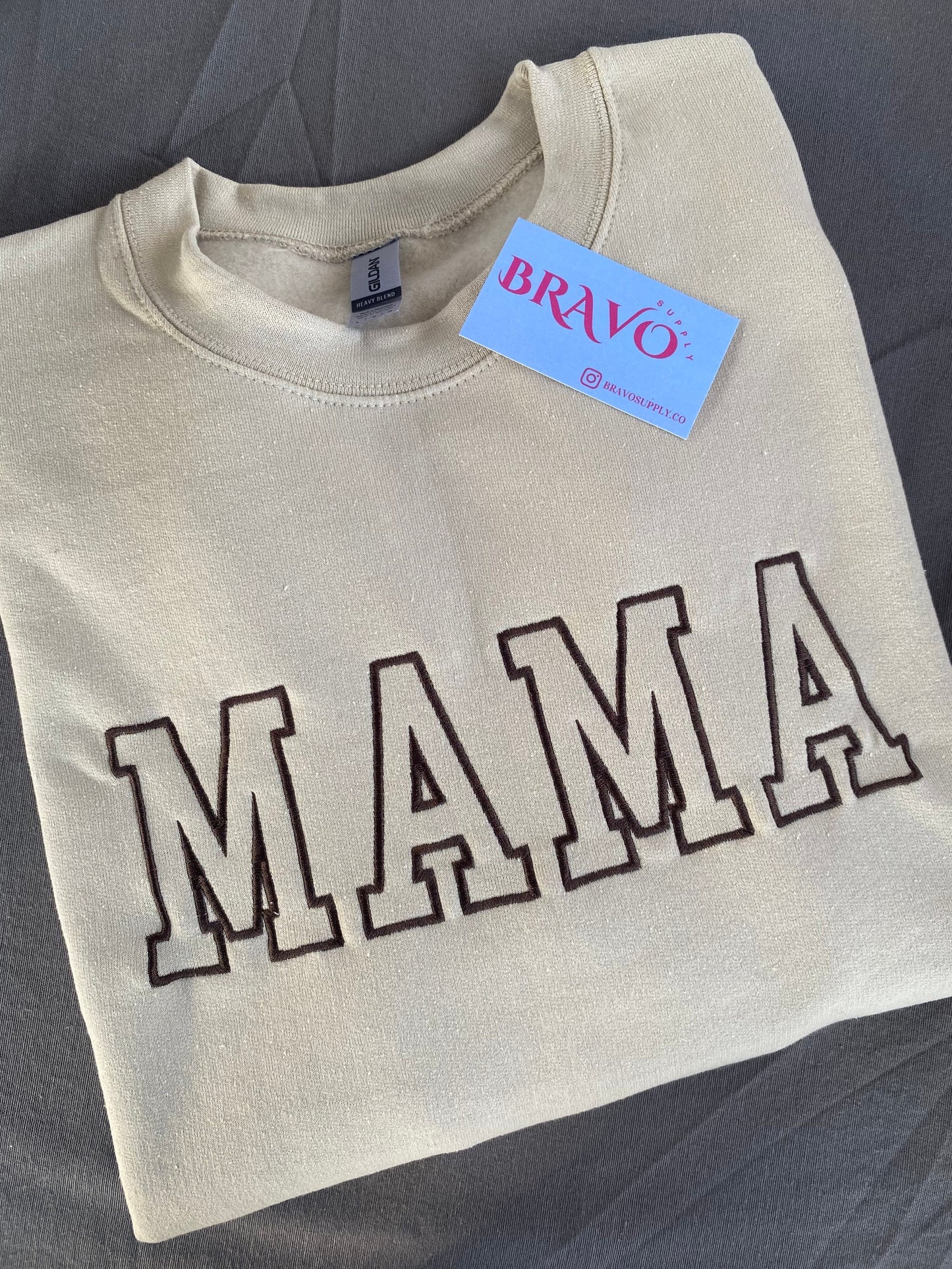 Mama embroidered sweatshirt