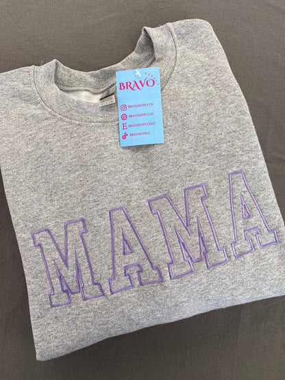 Mama embroidered sweatshirt